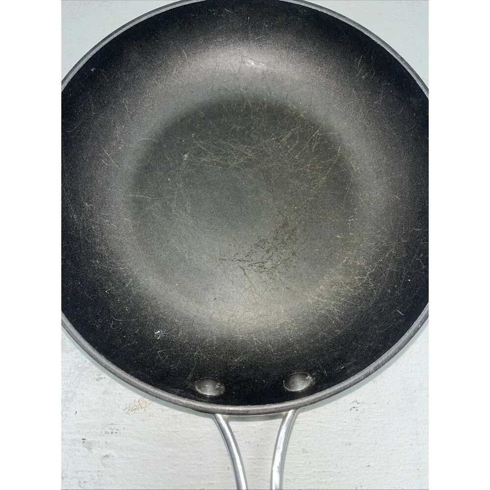 Technique Hard Anodized Nonstick Normal Sides Fry Pan 10